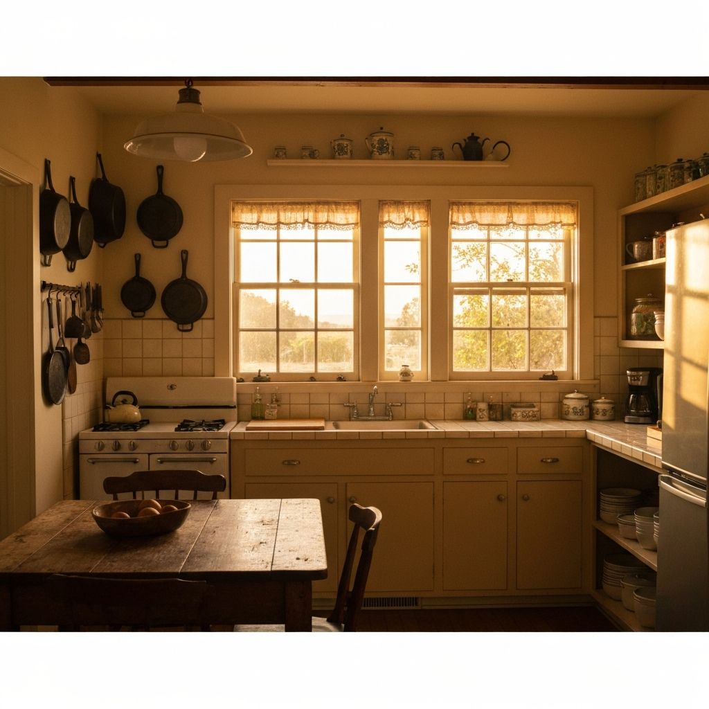 Vintage 1956 kitchen in Sonoma California — where Williams Sonoma began