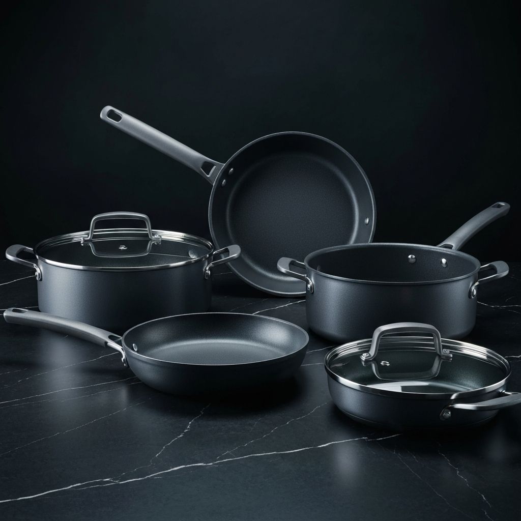 Williams Sonoma Professional hard-anodized nonstick cookware set