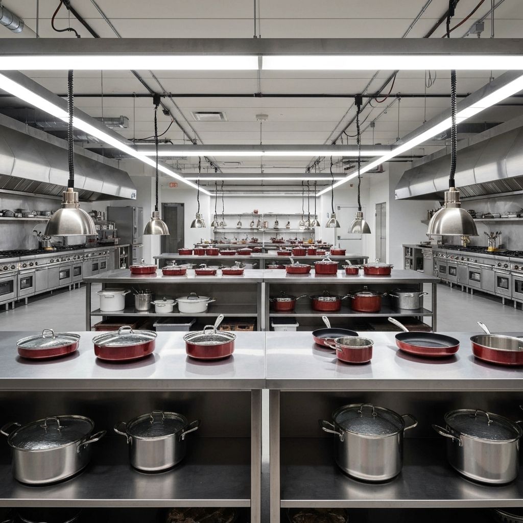 Williams Sonoma professional test kitchen where every product is evaluated before reaching customers